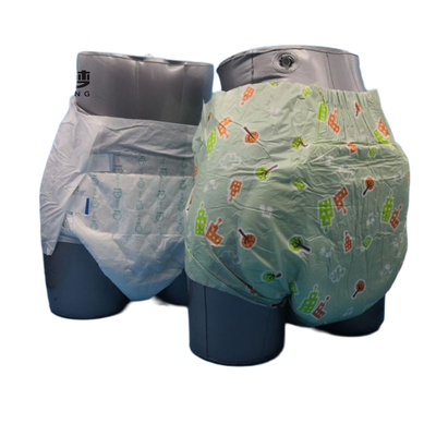 S.M.L. XL bantlı bantlar Yetişkinler için ağır kullanımlı gecelik bezler