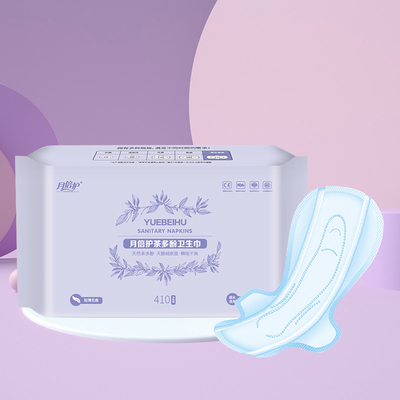 Des serviettes hygiéniques pour femmes en coton à plusieurs couches avec une forte absorption et des ailes