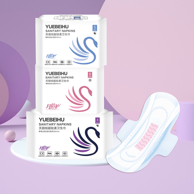 CE ISO9001 Ống vệ sinh bông hypoallergenic cho dòng chảy nặng