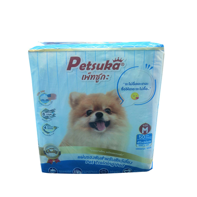 Eco Friendly Disposable Puppy Training Pads dengan SAP Super Absorbent Molecule