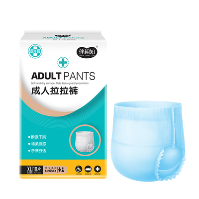 Elastische beenincontinentie Pull-ups Plus Size Adult luiers Leak Guards