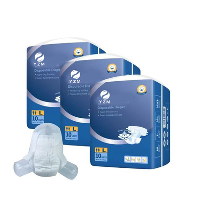 Tã trắng S M L XL XXL OEM với sản xuất theo yêu cầu
